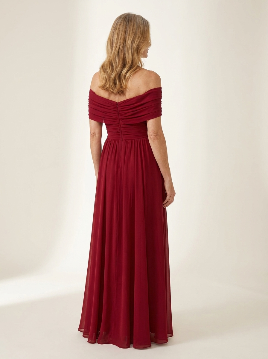 Harper | Elegant Red Dress