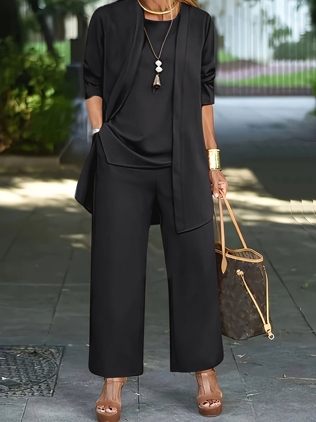 Layla - Stylish Chic Three Piece Set