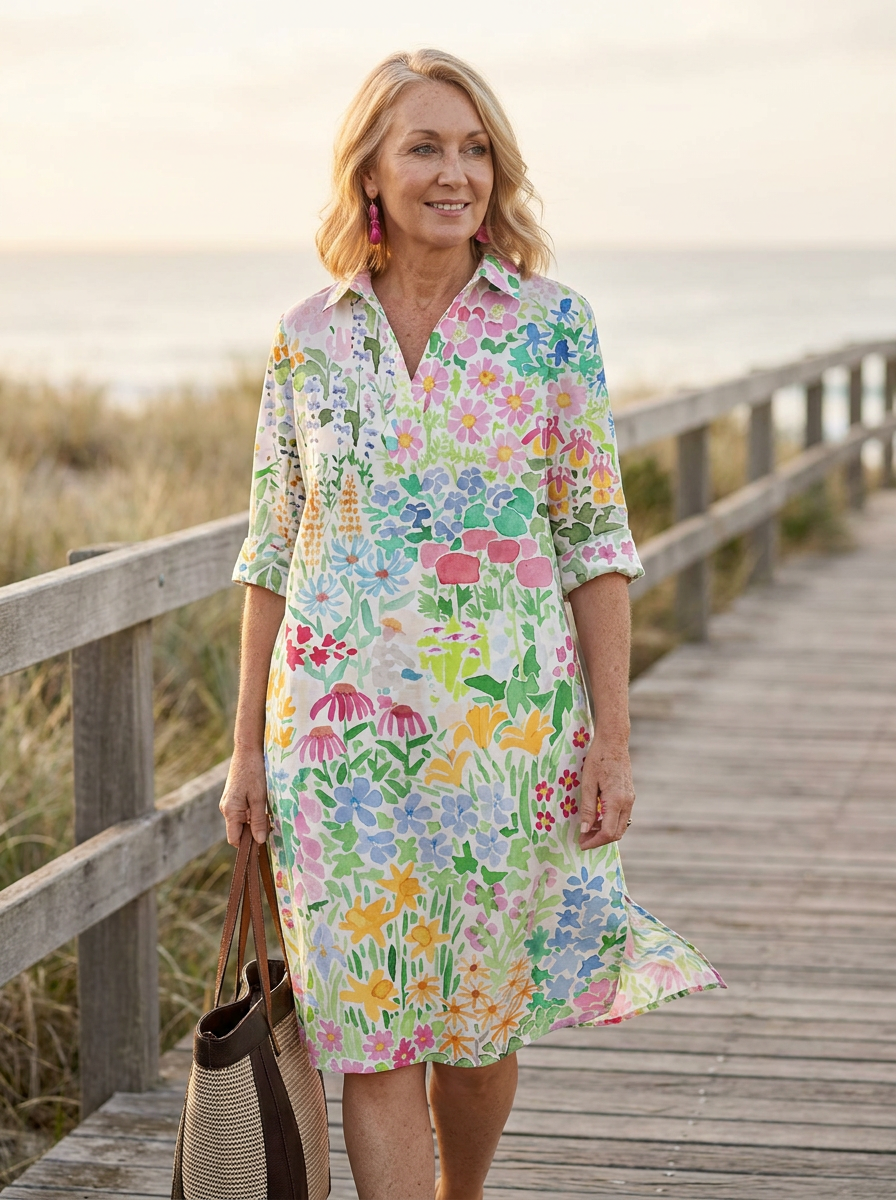 Paige | Stylish Midi Dress