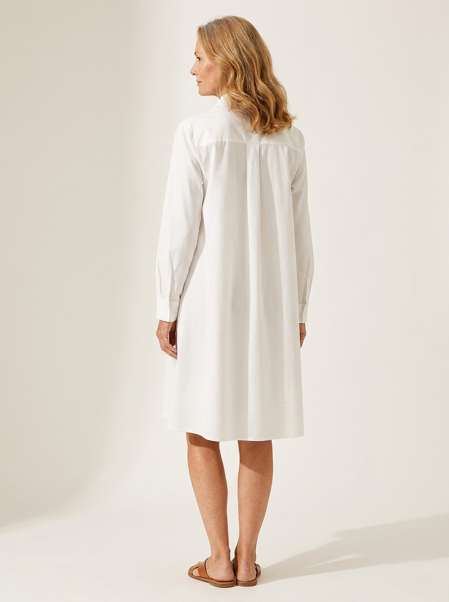 Sarah - Sophisticated Silk Midi Dress