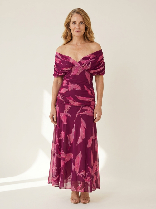 Celeste | Elegant Leaf Dress