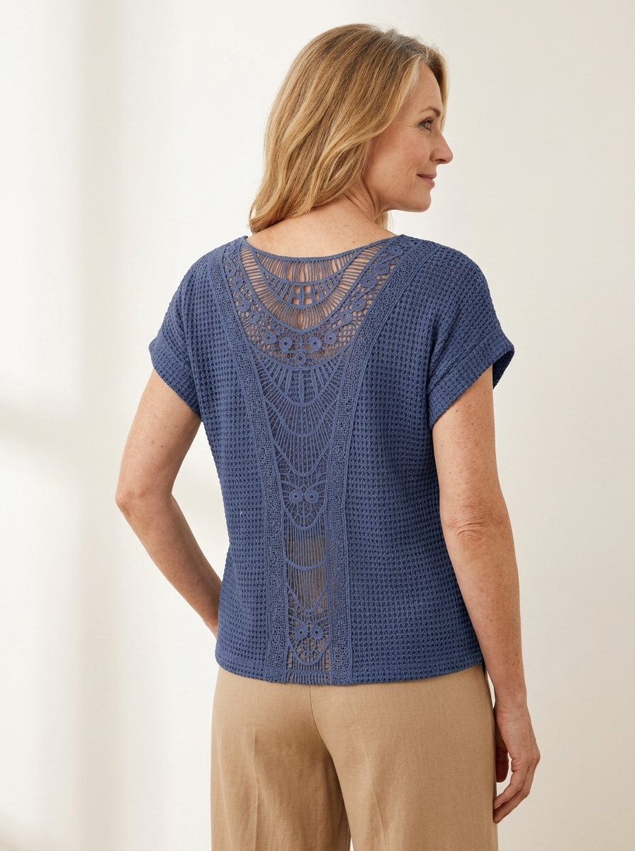 Piper | Detailed Knitted Top