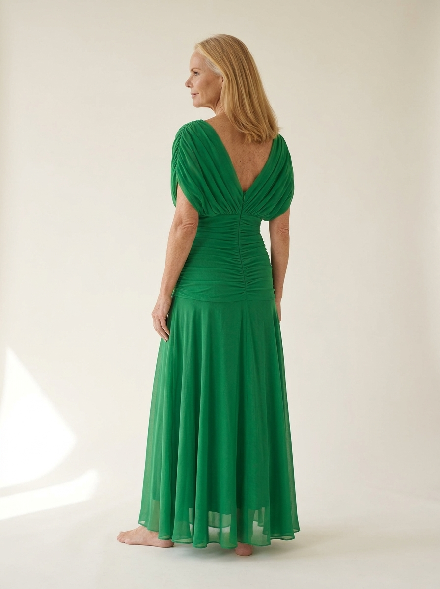 Sienna | Elegant Green Dress