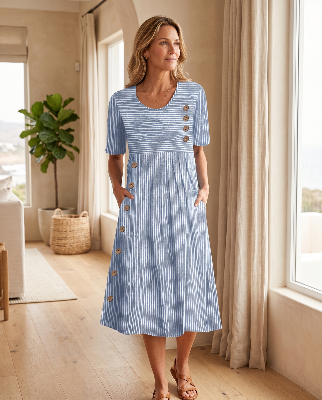 Sophia | Breathable Comfort Dress